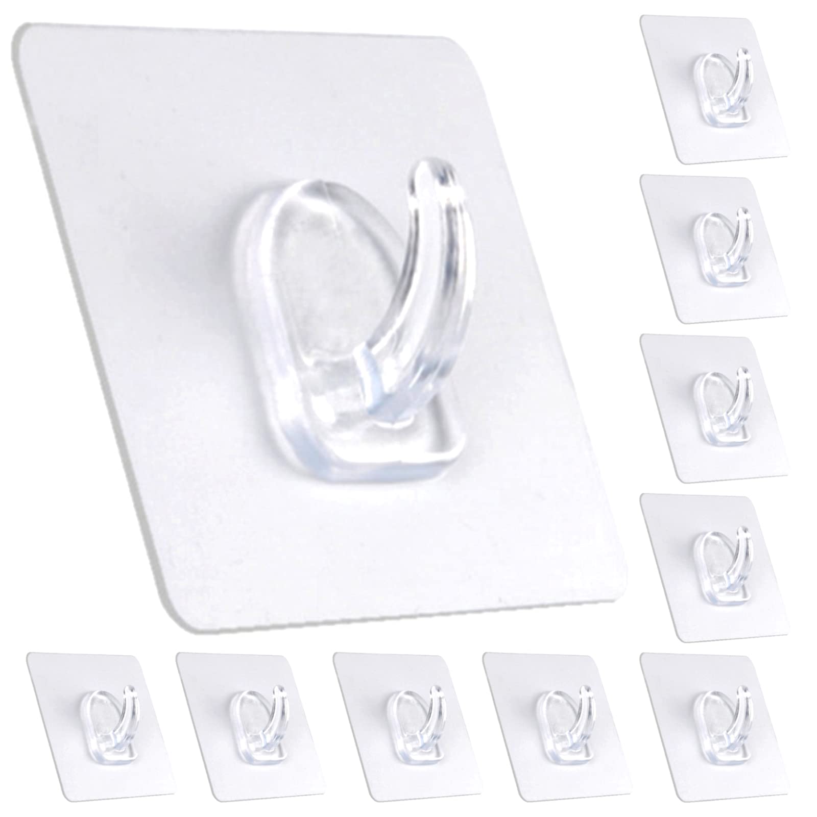 Adhesive Utility Wall Hooks