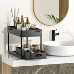 2-Tier Under Sink Sliding Cabinet Organizer