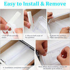 Adjustable Drawer Organizer Set